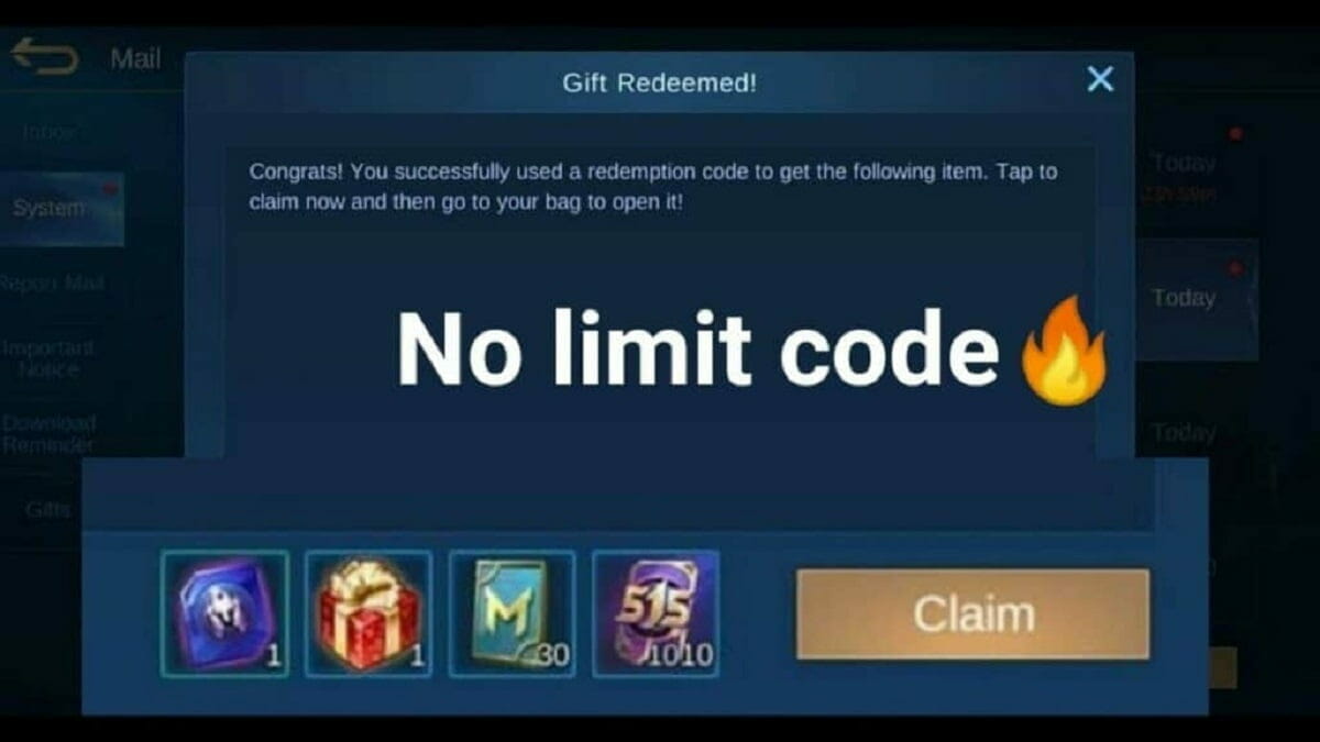 Mobile Legends Bang Bang Mlbb Redeem Code For April