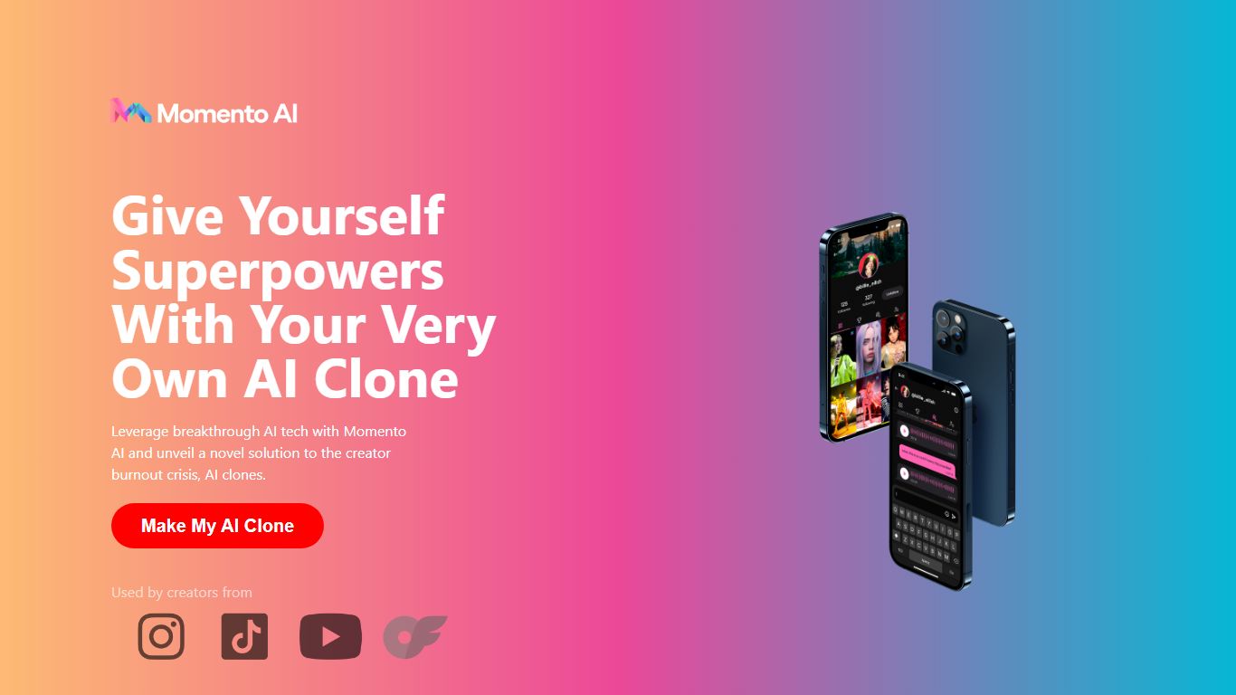 Momento Ai , ai text generator , ai image generator free , best ai image generator