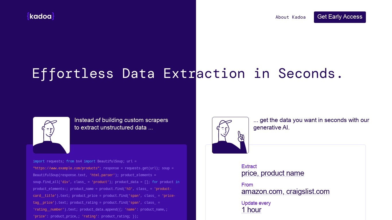 Kadoa , ai text generator , ai image generator free , best ai image generator