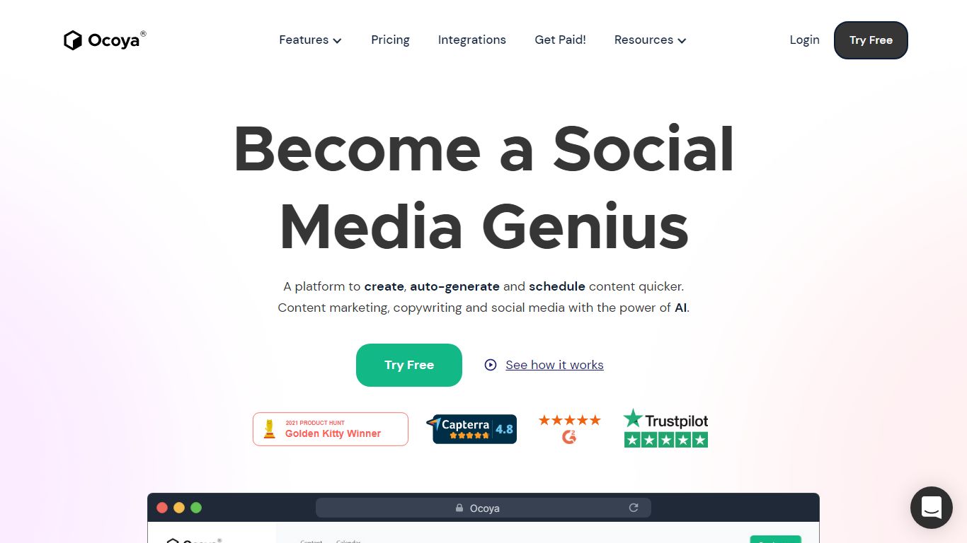 Ocoya , ai text generator , ai image generator free , best ai image generator