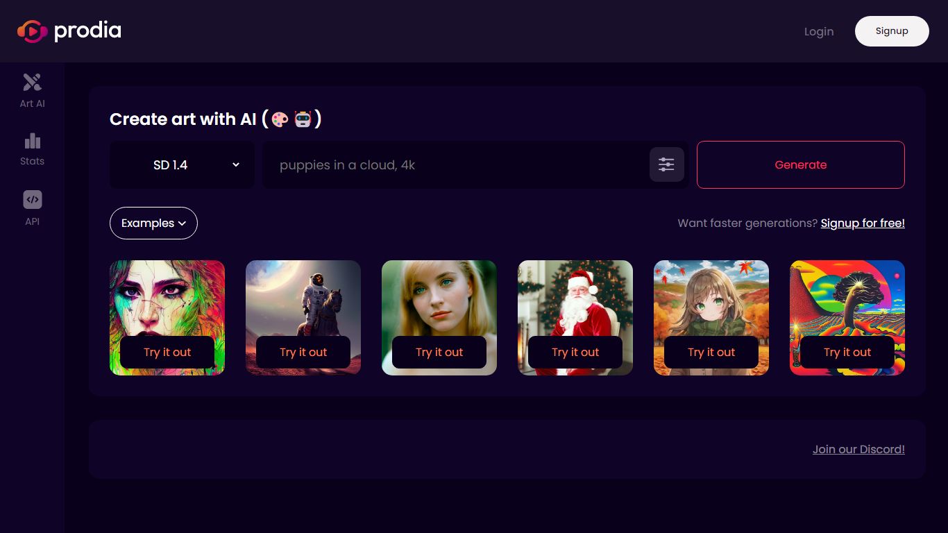 Prodia , ai text generator , ai image generator free , best ai image generator