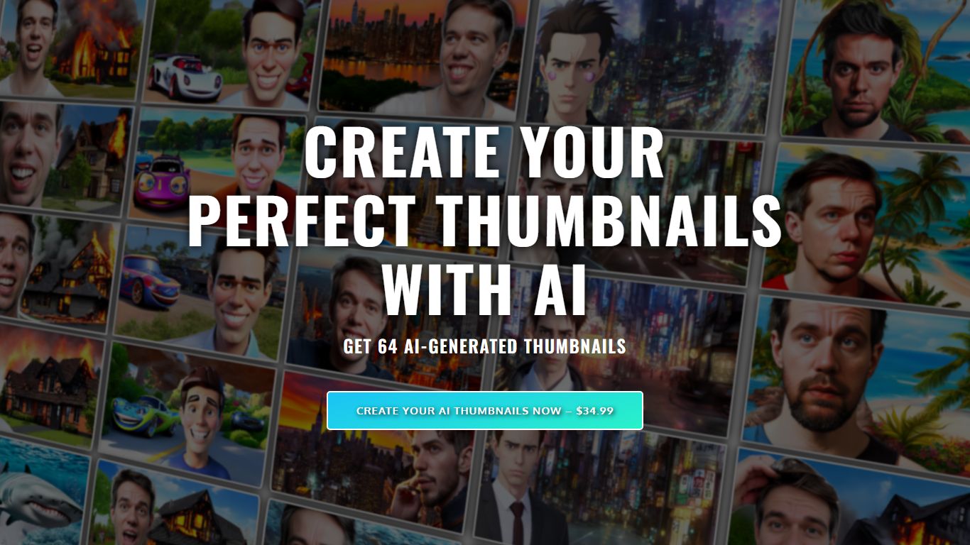 Thumbnail AI , ai text generator , ai image generator free , best ai image generator