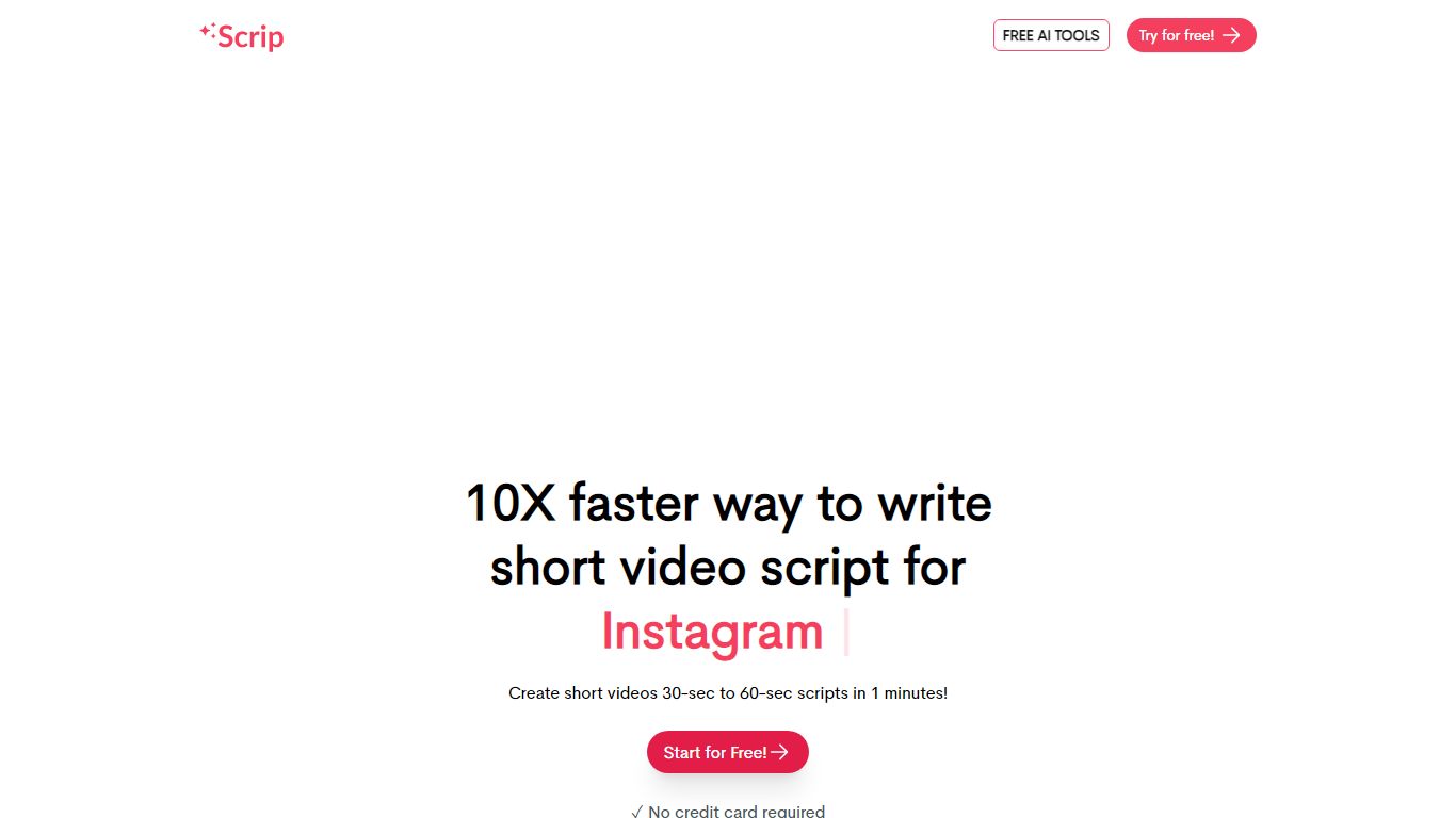 Scrip AI , ai text generator , ai image generator free , best ai image generator