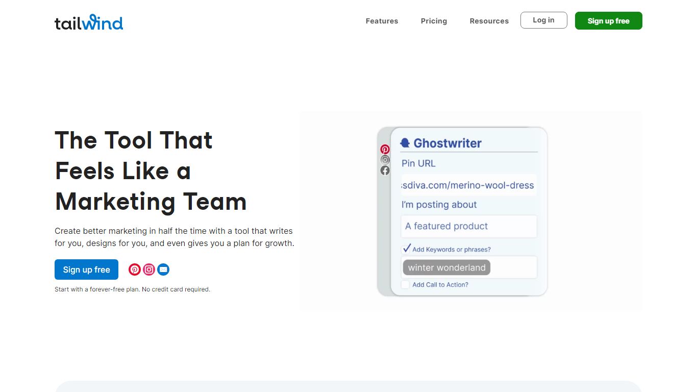 Tailwind Ghostwriter AI , ai text generator , ai image generator free , best ai image generator