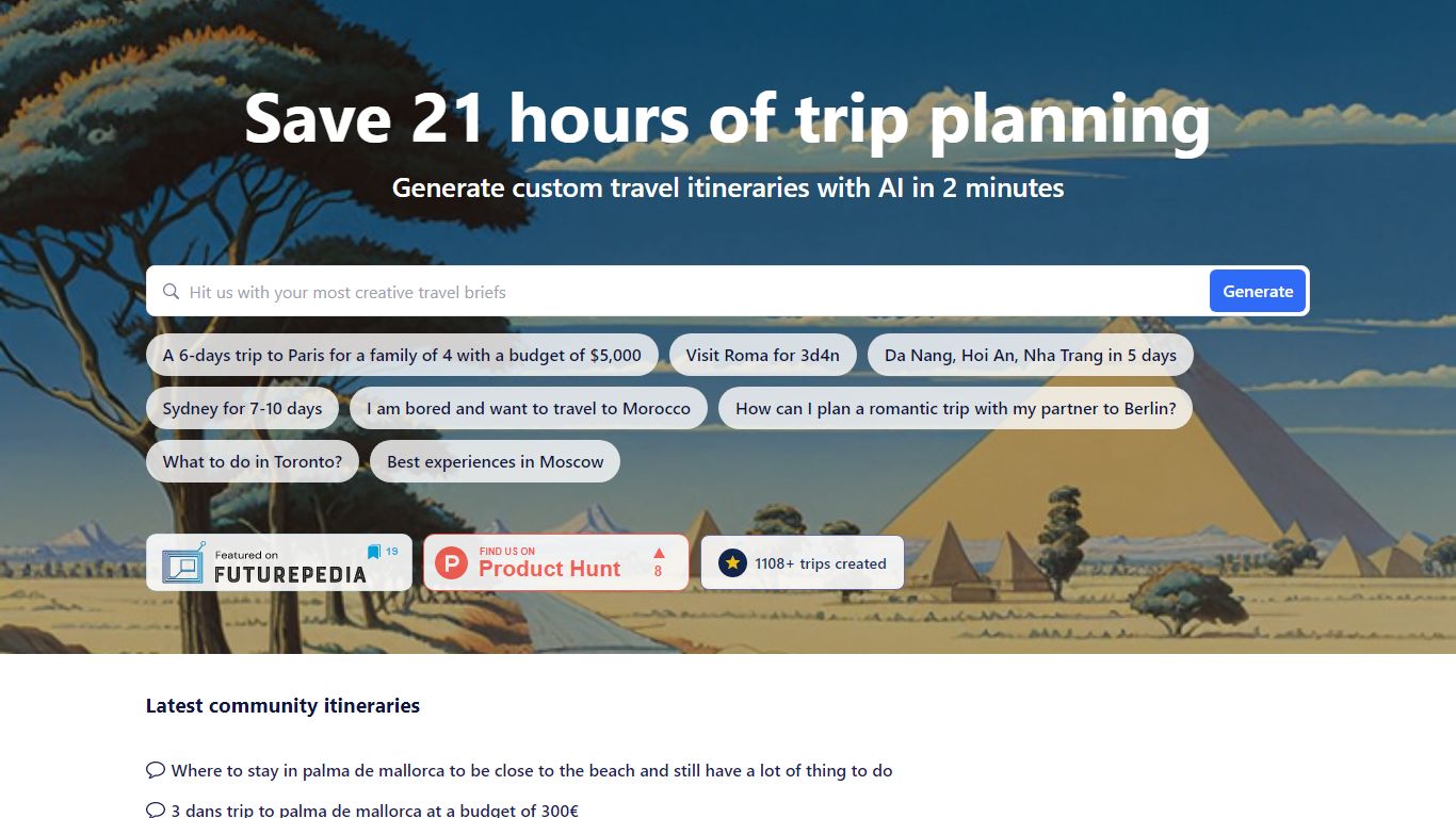 PlanTrips , ai text generator , ai image generator free , best ai image generator