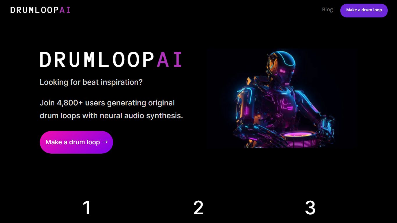 Drumloop AI , ai text generator , ai image generator free , best ai image generator