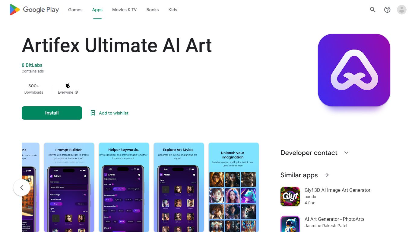 Artifex , ai text generator , ai image generator free , best ai image generator