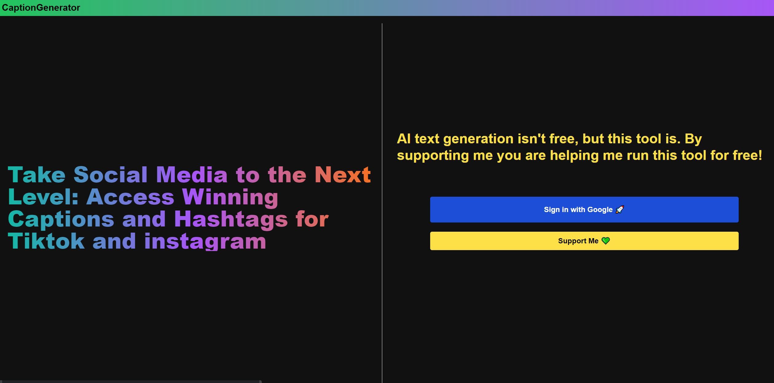 CaptionGenerator , ai text generator , ai image generator free , best ai image generator