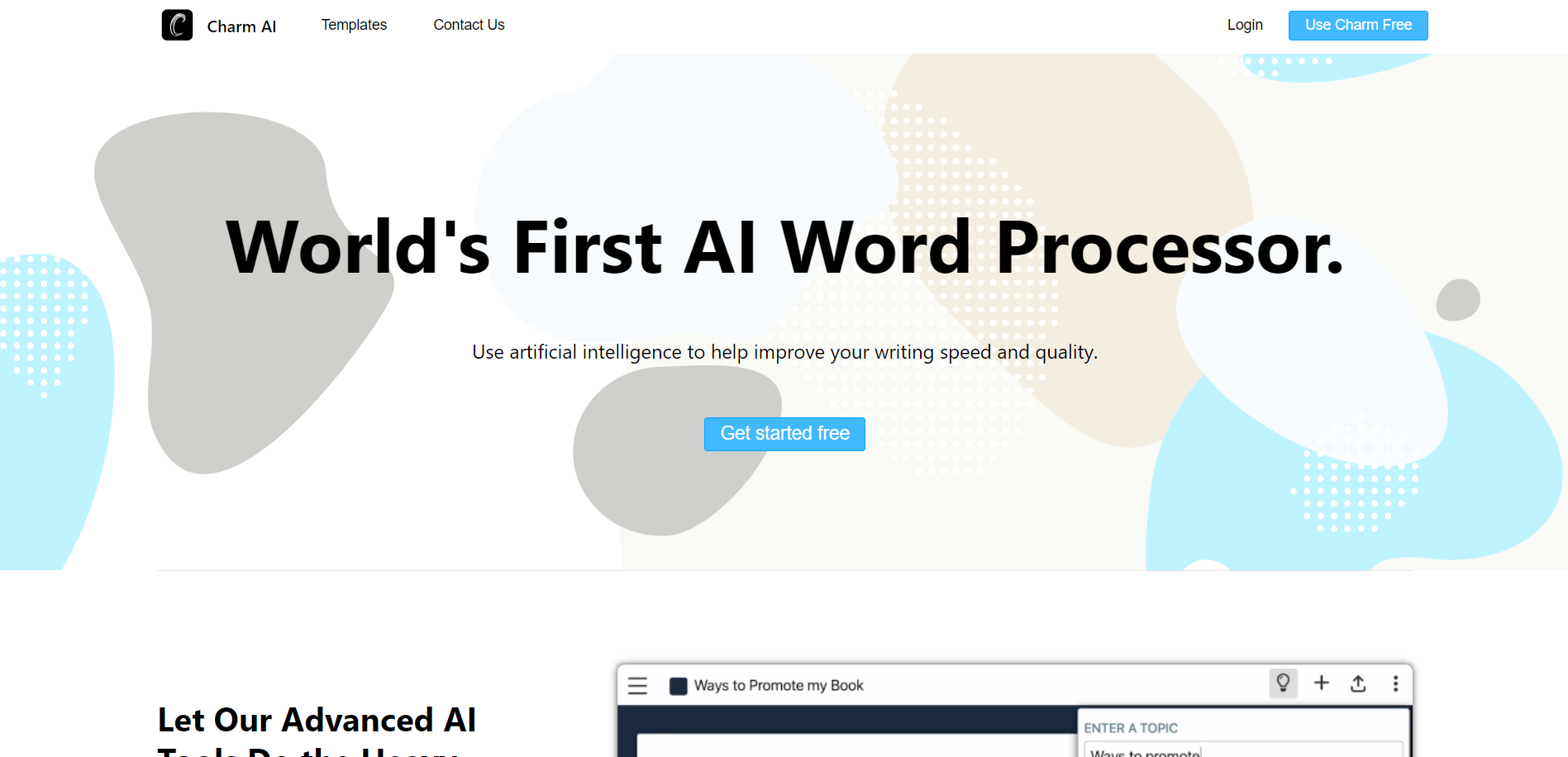 Charm AI , ai text generator , ai image generator free , best ai image generator