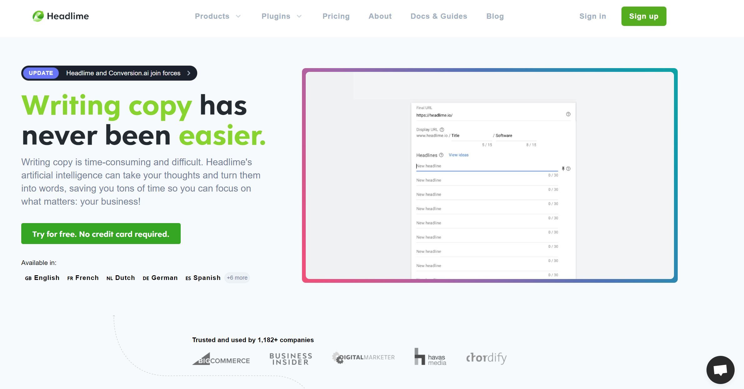 Headlime , ai text generator , ai image generator free , best ai image generator