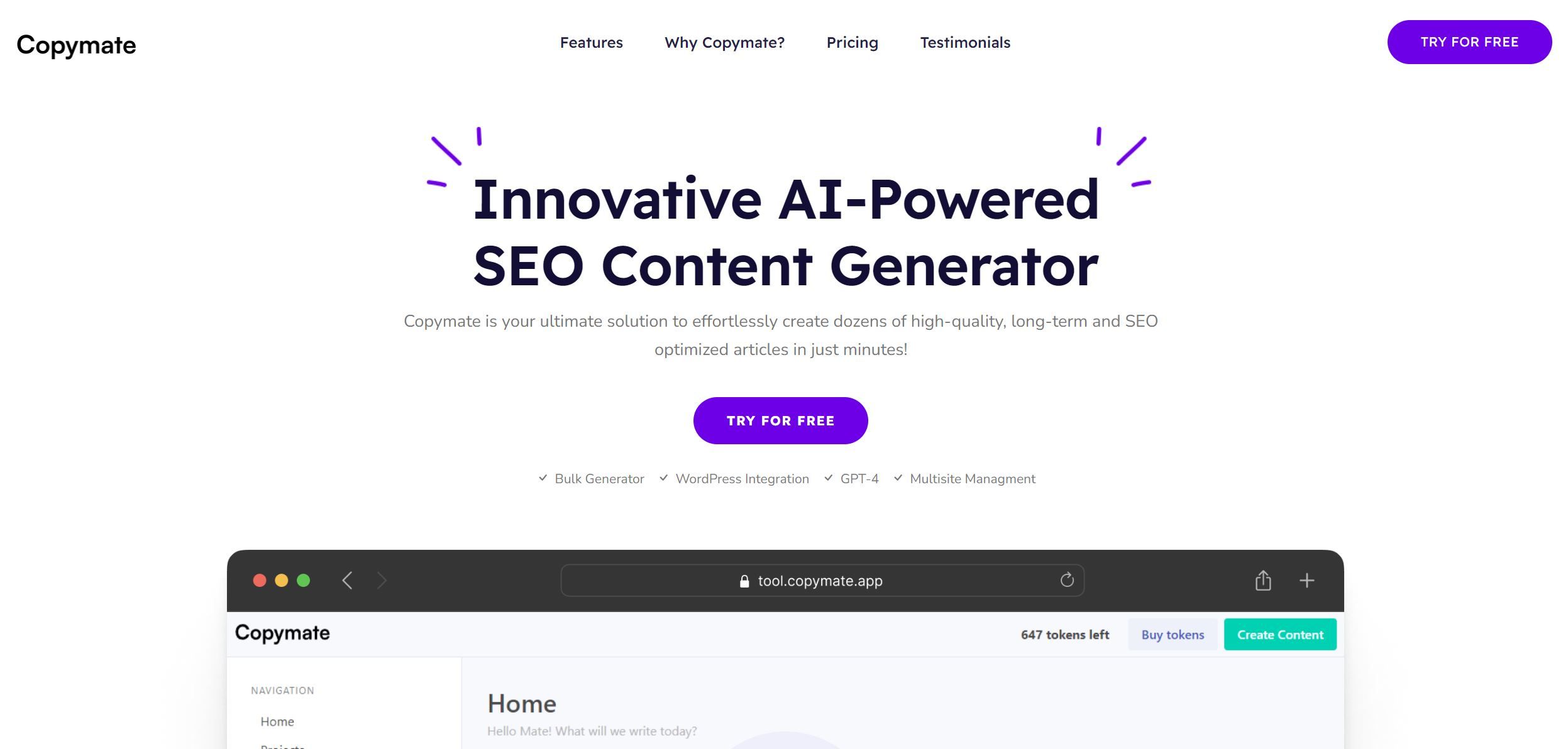 Copymate , ai text generator , ai image generator free , best ai image generator