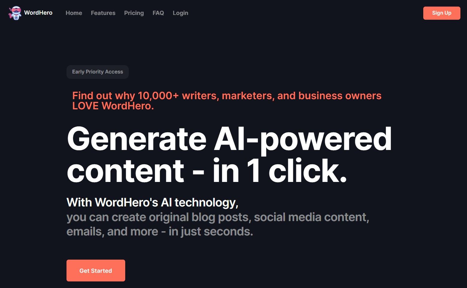 Wordhero , ai text generator , ai image generator free , best ai image generator
