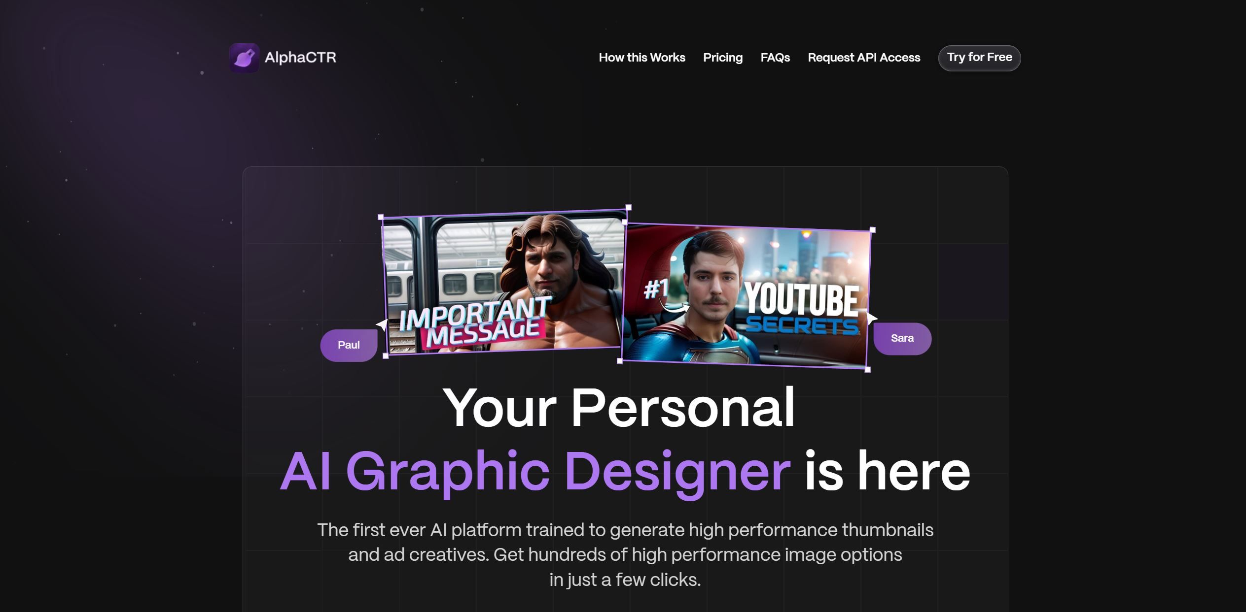 AlphaCTR , ai text generator , ai image generator free , best ai image generator