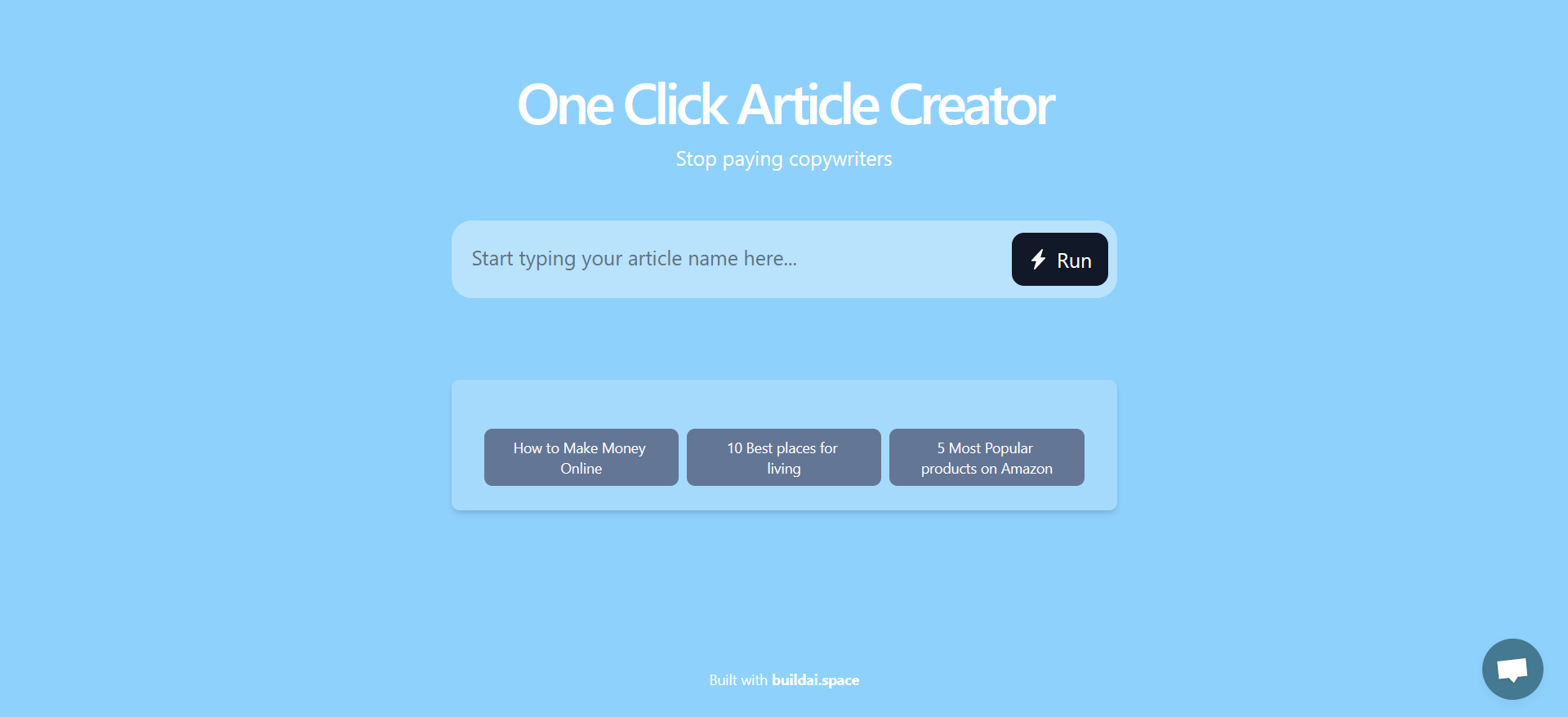 One Click Article Creator , ai text generator , ai image generator free , best ai image generator