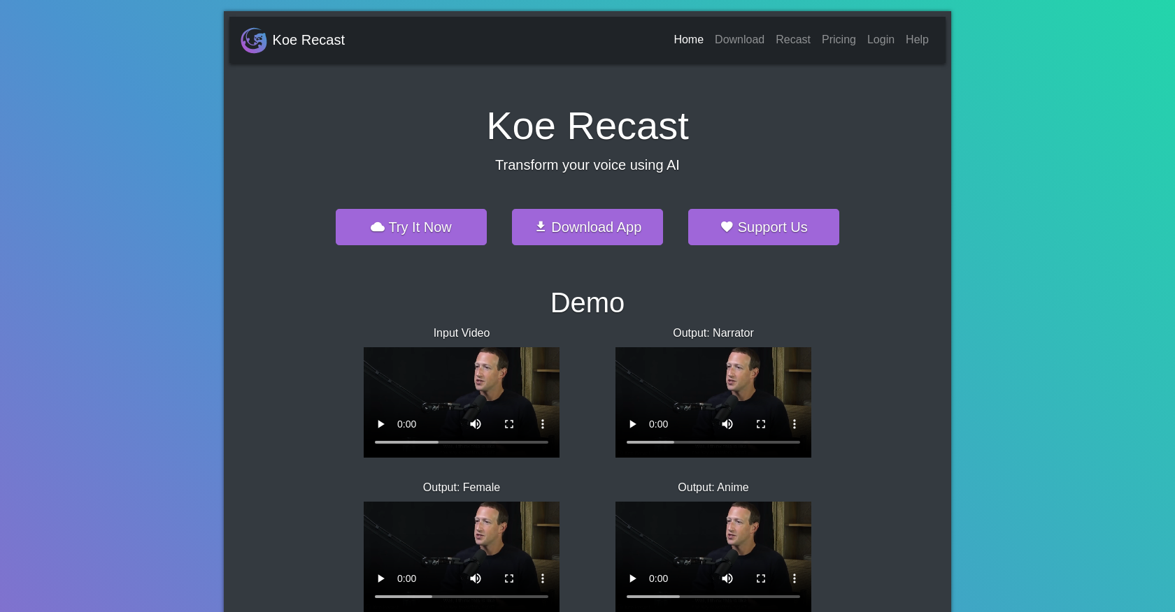 Koe Recast , ai text generator , ai image generator free , best ai image generator