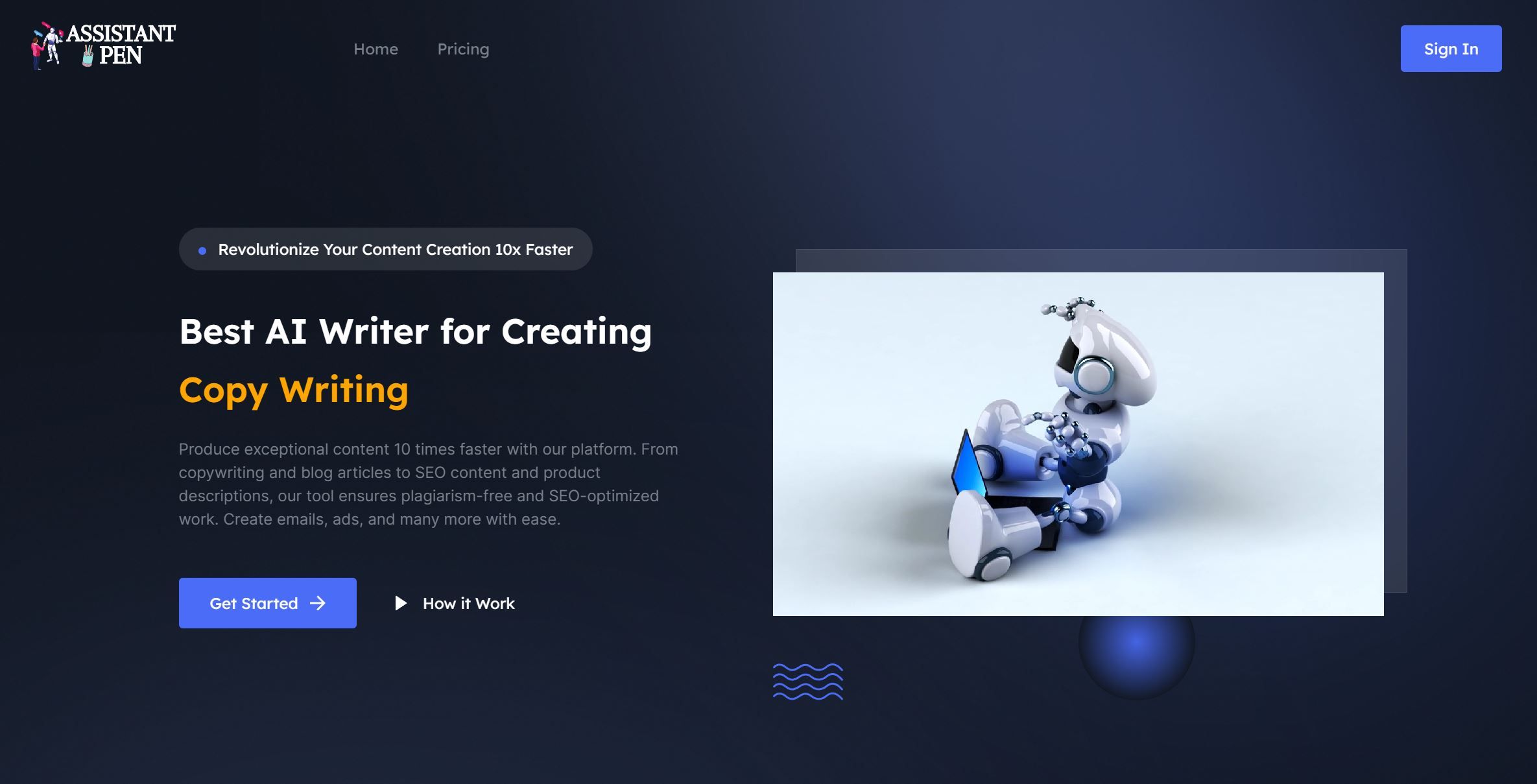 AssistantPen , ai text generator , ai image generator free , best ai image generator