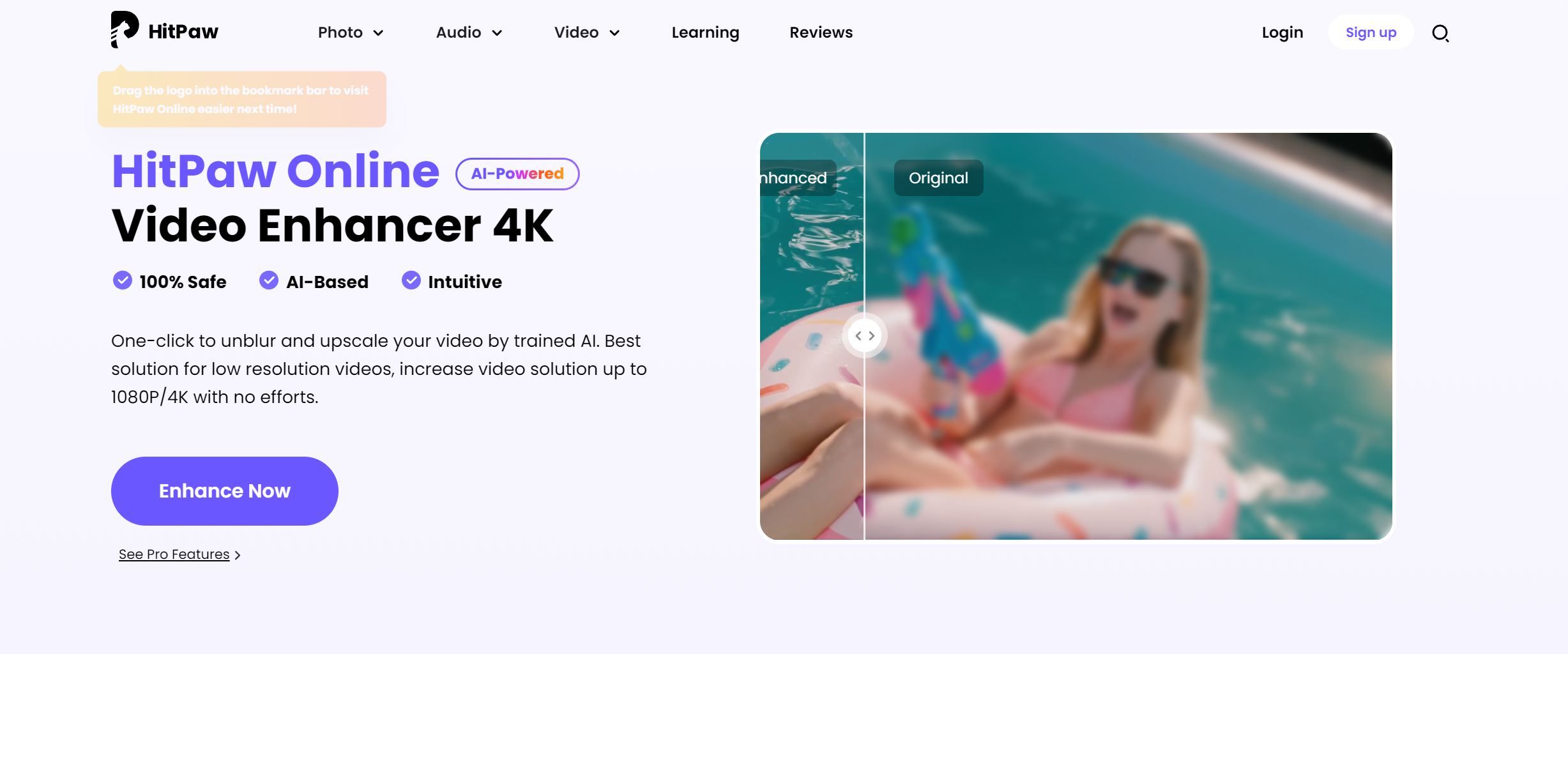 HitPaw Online Video Enhancer AI Tools - Futurepedia , ai text generator , ai image generator free , best ai image generator