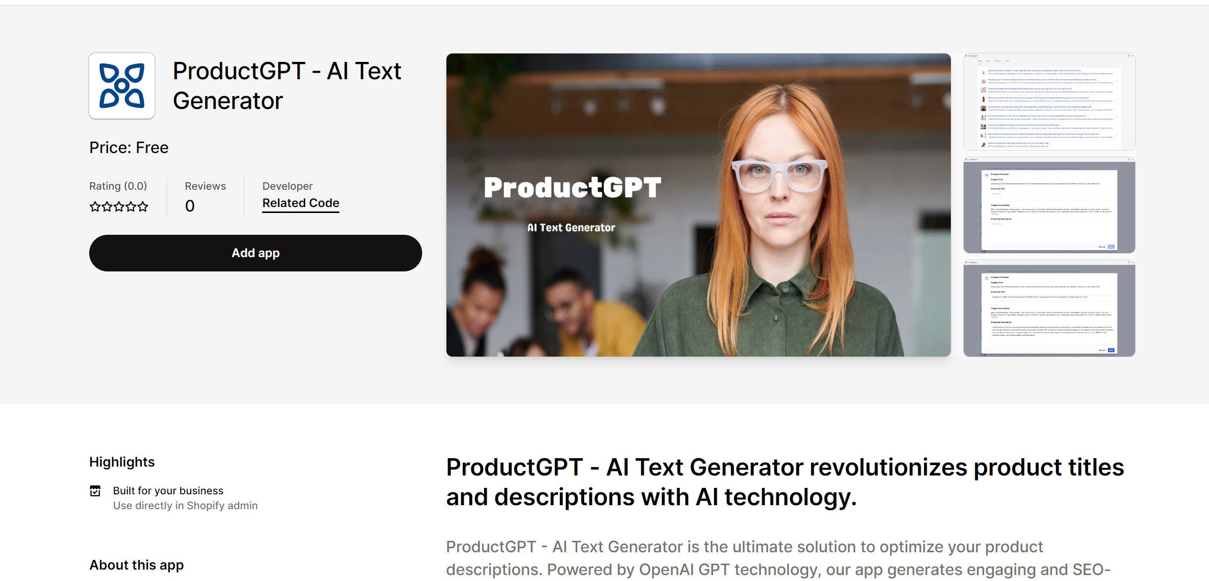 ProductGPT , ai text generator , ai image generator free , best ai image generator