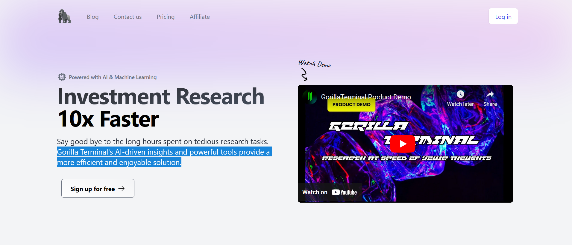 GorillaTerminal AI , ai text generator , ai image generator free , best ai image generator