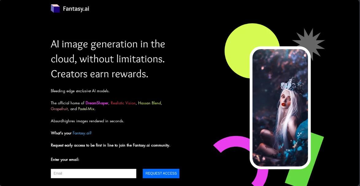 Fantasy.ai , ai text generator , ai image generator free , best ai image generator