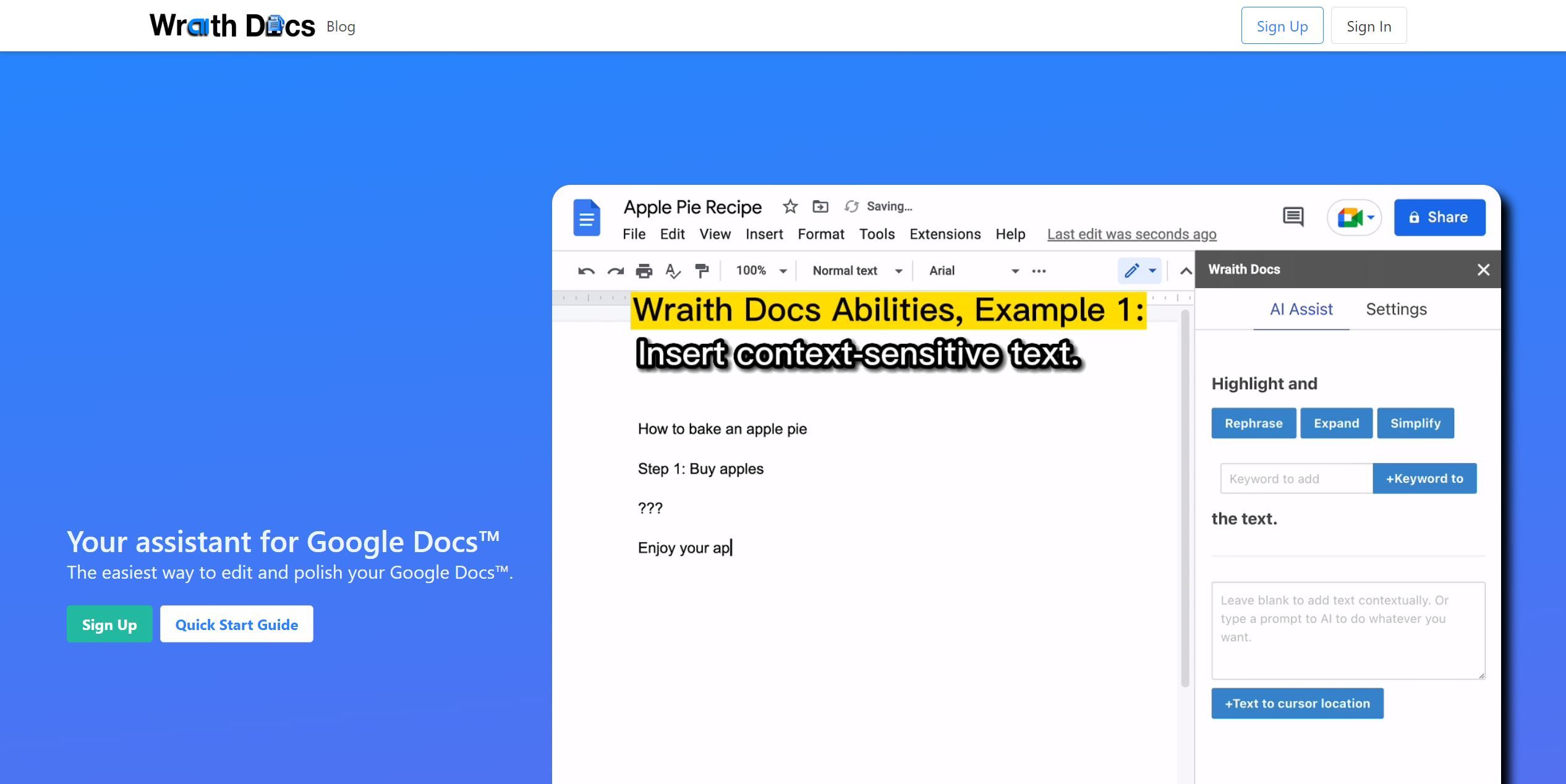 Wraith Docs , ai text generator , ai image generator free , best ai image generator