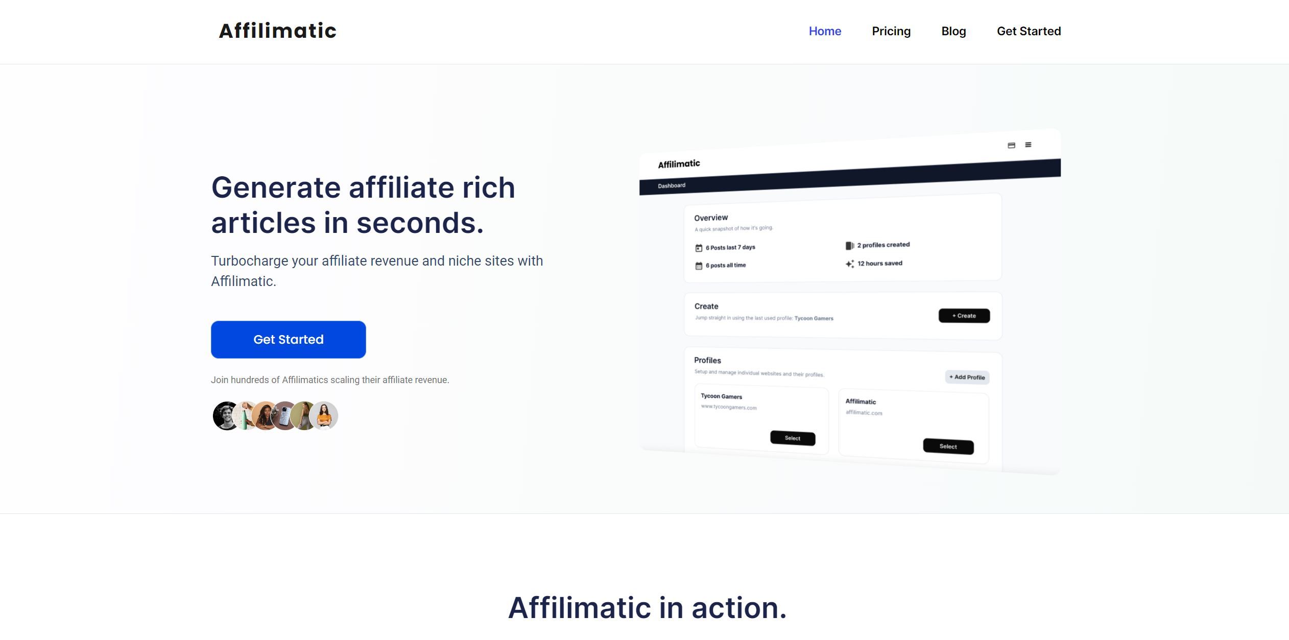 Affilimatic , ai text generator , ai image generator free , best ai image generator