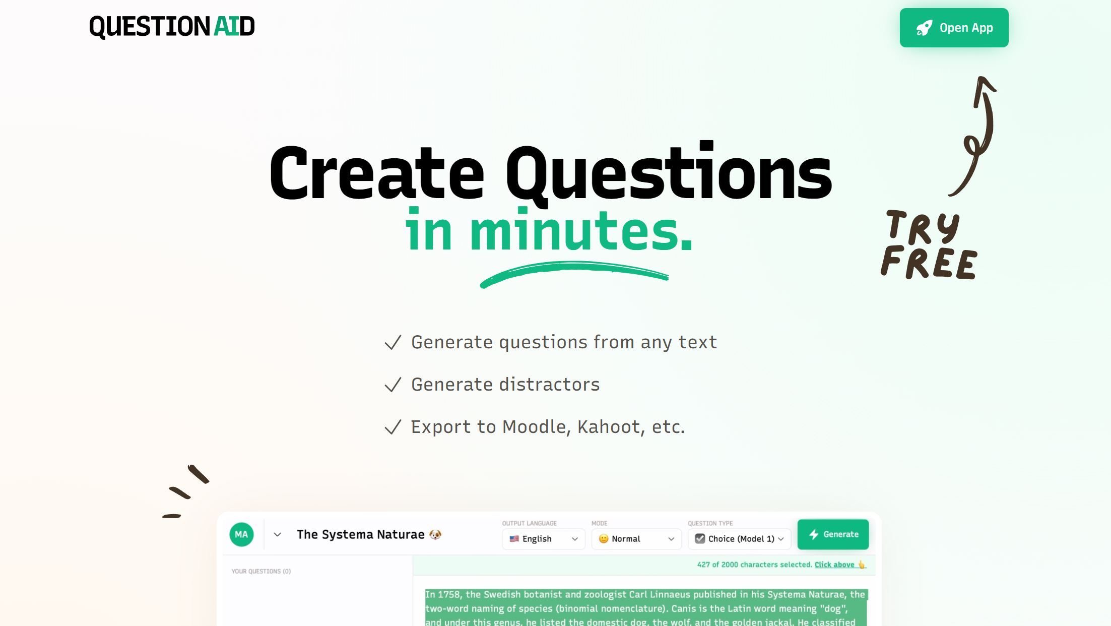 QuestionAid AI Tools - Futurepedia , ai text generator , ai image generator free , best ai image generator
