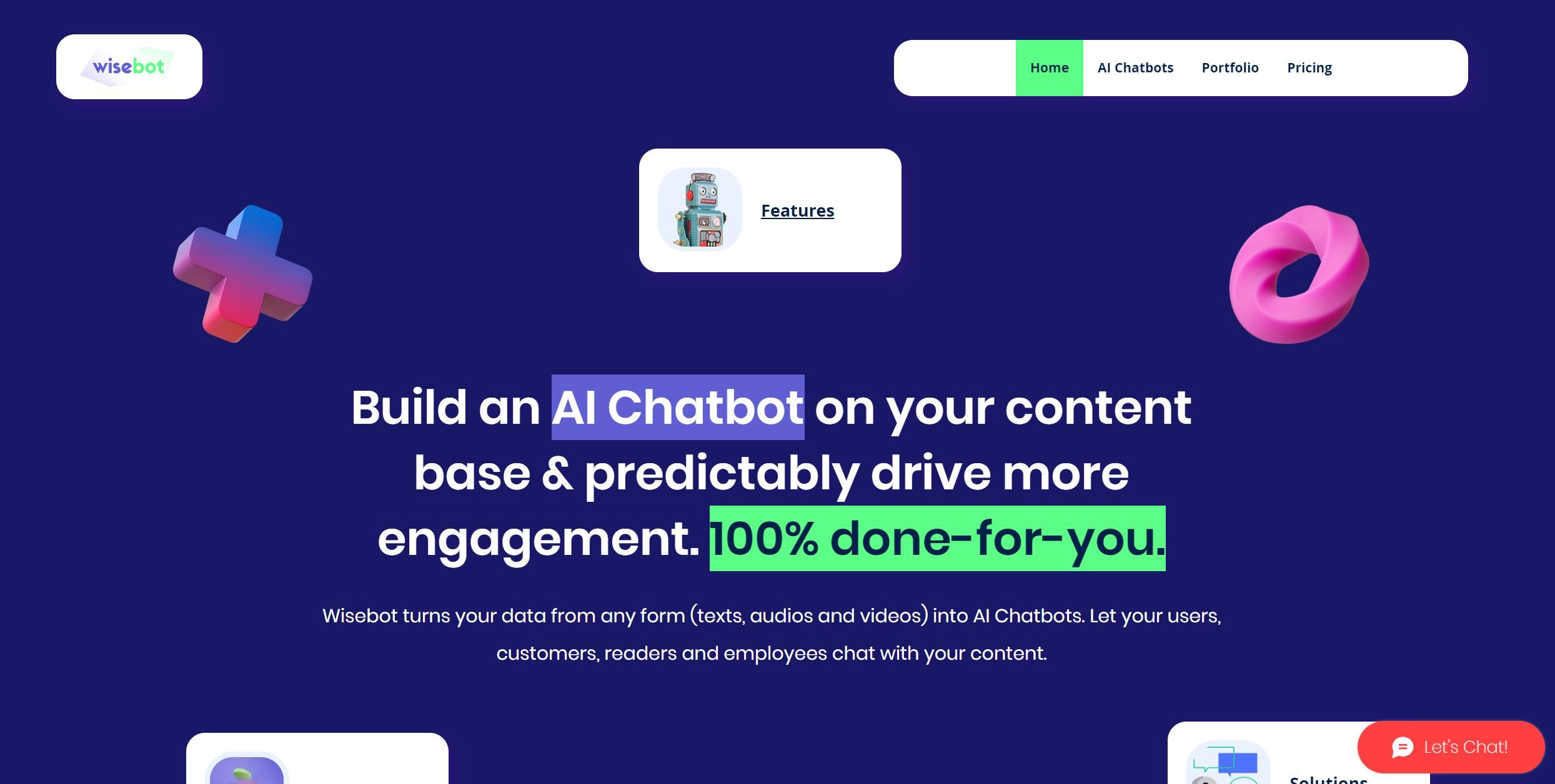 Wisebot AI Tools - Futurepedia