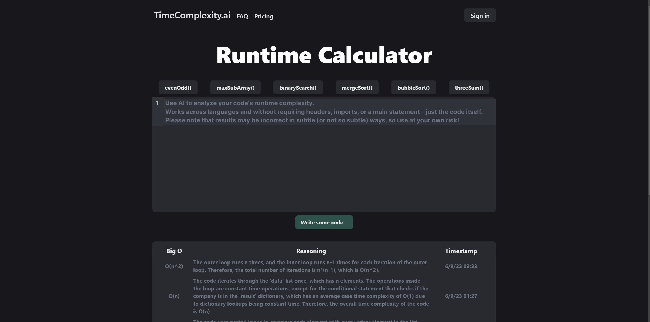 TimeComplexity AI Tools - Futurepedia , ai text generator , ai image generator free , best ai image generator