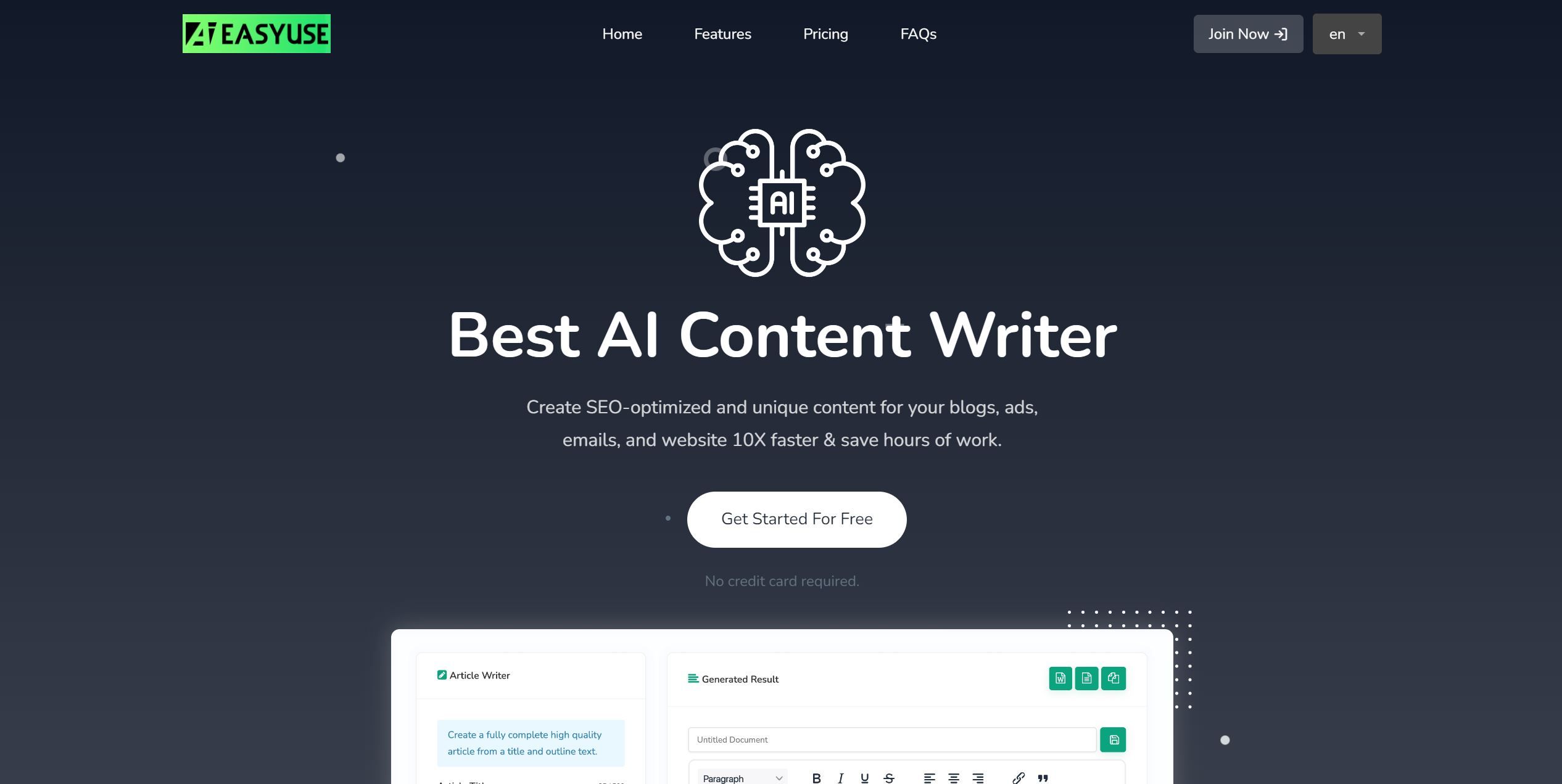 AIEasyUse AI Tools - Futurepedia , ai text generator , ai image generator free , best ai image generator