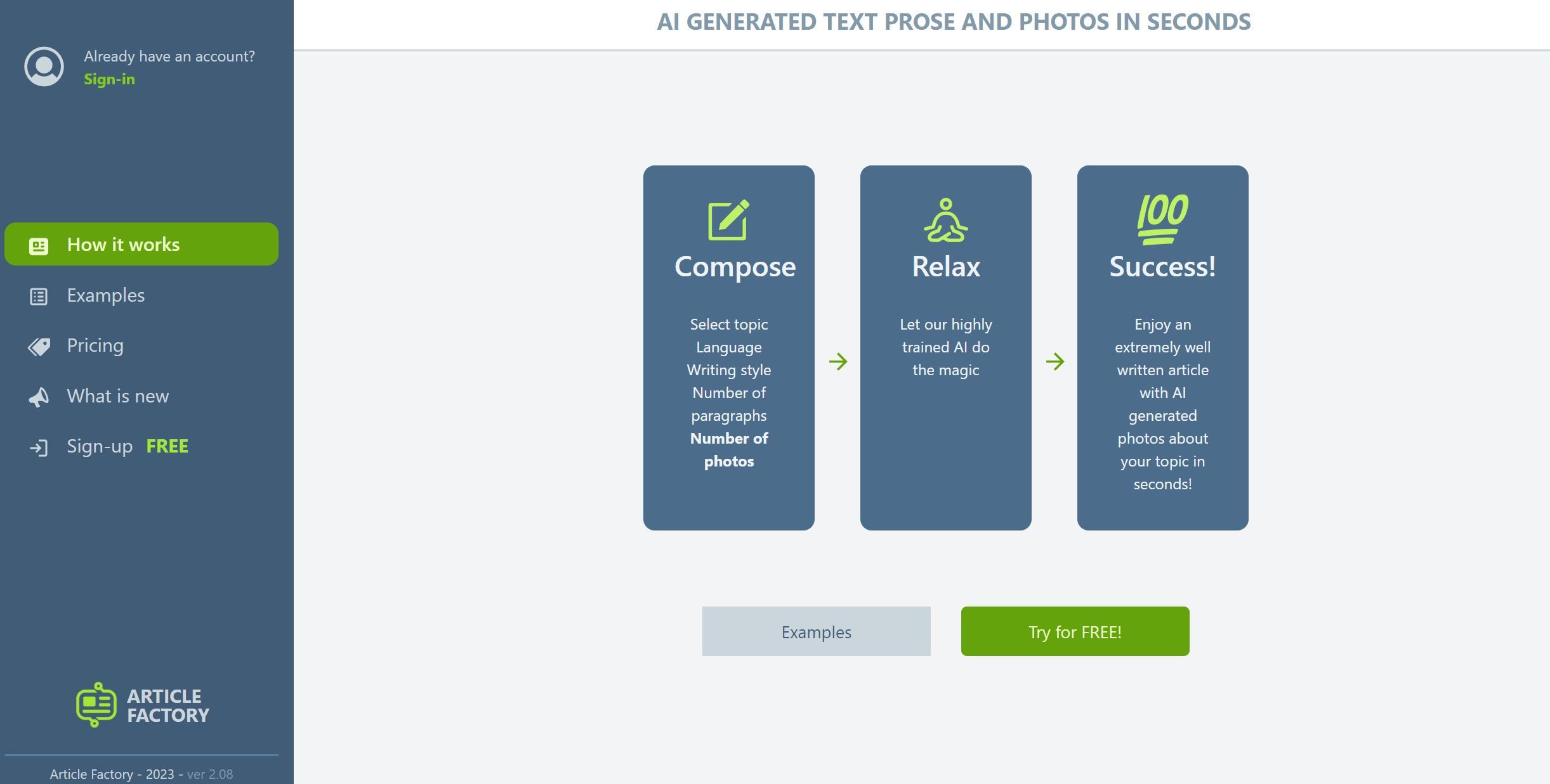 Article Factory AI Tools - Futurepedia , ai text generator , ai image generator free , best ai image generator