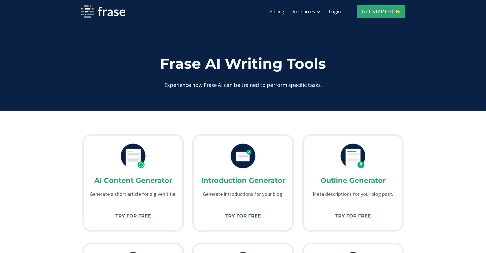 Frase AI Tools - Futurepedia , ai text generator , ai image generator free , best ai image generator