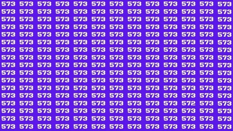 Optical Illusion Eye Test: If you have Eagle Eyes Find the Number 572 in 14 Secs - networth, wiki, biography