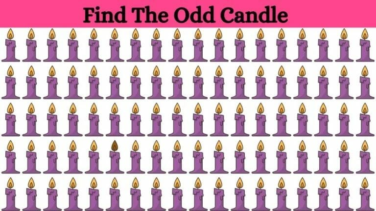 Optical Illusion Brain Challenge: If you have Eagle Eyes find the Odd Candle in 15 Seconds - networth, wiki, biography