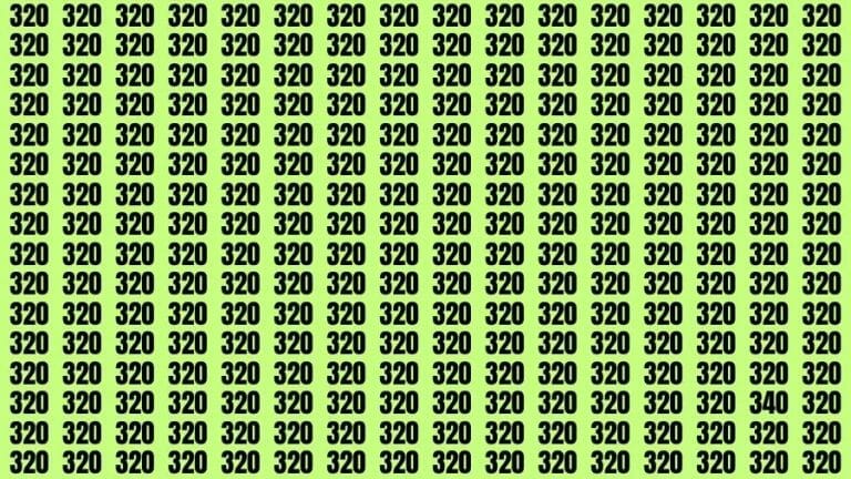 Optical Illusion Visual Test: If you have Sharp Eyes Find the Number 340 in 20 Secs - networth, wiki, biography