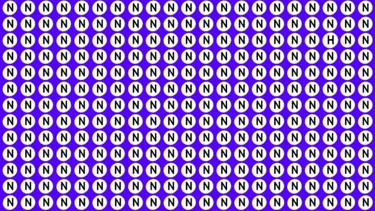Optical Illusion Eye Test: If you have Eagle Eyes Find the Letter H in 18 Secs - networth, wiki, biography