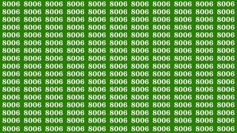 Optical Illusion Visual Test: If you have Sharp Eyes Find the Number 8086 in 20 Secs - networth, wiki, biography