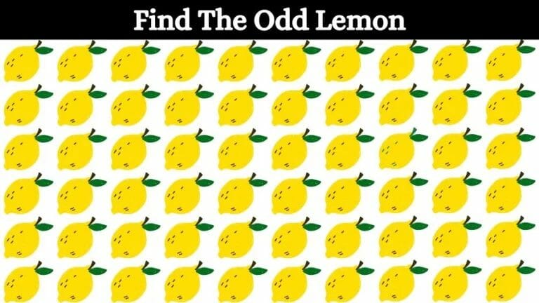 Optical Illusion Visual Test: If you have Eagle Eyes find the Odd Lemon in 18 Seconds - networth, wiki, biography