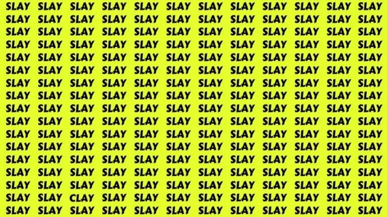 Optical Illusion Eye Test: If you have Eagle Eyes Find the Word Clay in 15 Secs - networth, wiki, biography