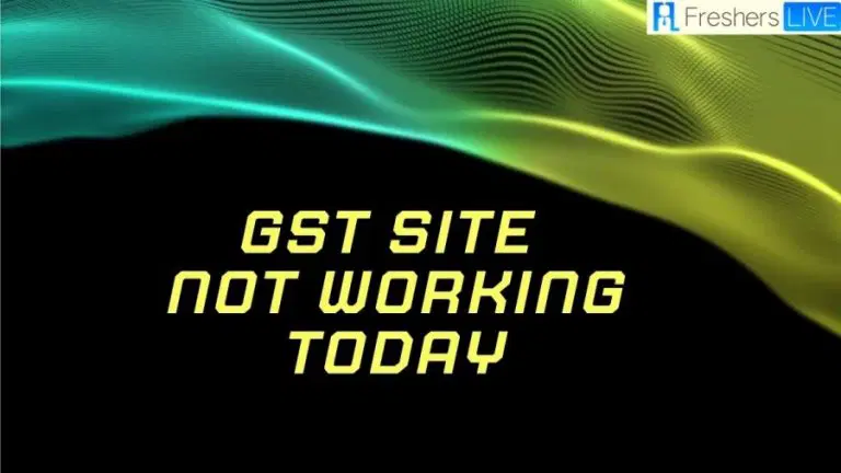 GST Site Not Working Today, How to Fix The Error? - networth, wiki, biography