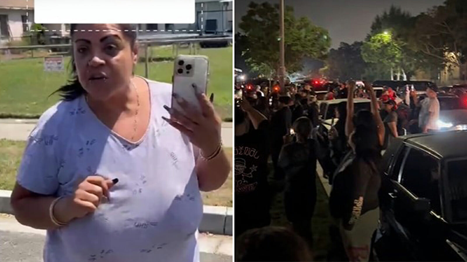 Large crowd gathers outside woman’s home for confronting street vendor 2023 - networth, wiki, biography