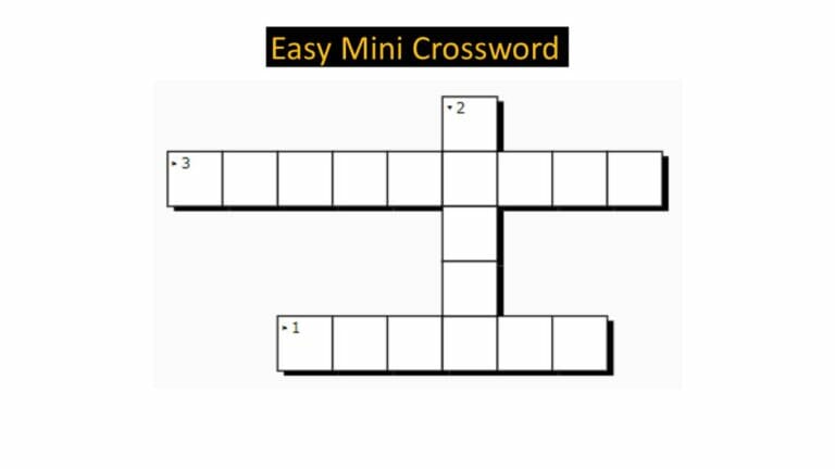 Mini crossword with answers: August 28, 2023 - networth, wiki, biography
