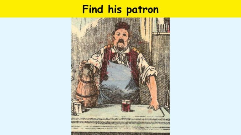 Only a super brain can find the bartender’s patron behind the bar in 4 seconds. - networth, wiki, biography