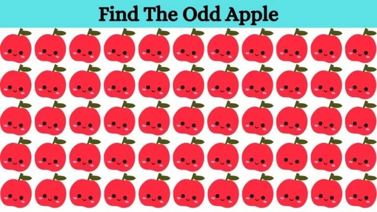 Optical Illusion Brain Challenge: Can you find the Odd Apple in 12 Seconds? - networth, wiki, biography