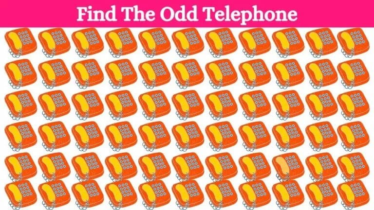 Optical Illusion Eye Test: Can you find the Odd Telephone in 20 Seconds? - networth, wiki, biography