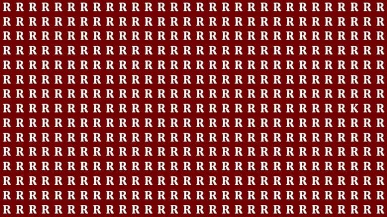 Optical Illusion: If you have 4K Vision Find the Letter K in 18 Secs - networth, wiki, biography