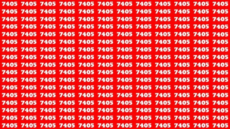 Optical Illusion: If you have Extra Sharp Eyes Find the number 7403 in 10 Secs - networth, wiki, biography