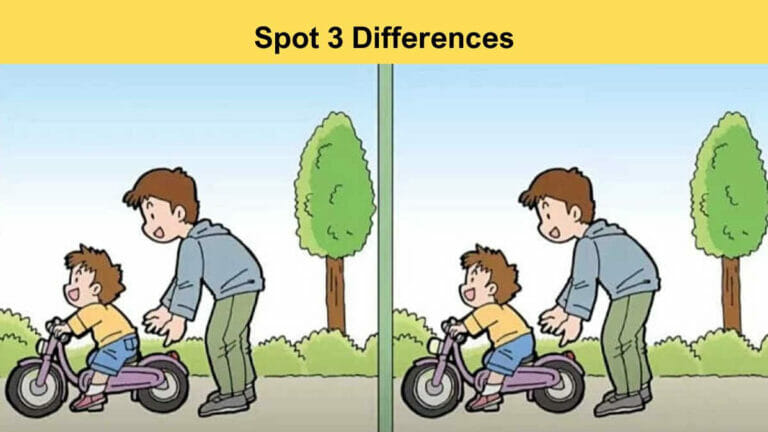 Spot 3 differences between pictures of a baby riding a bike in 9 seconds! - networth, wiki, biography