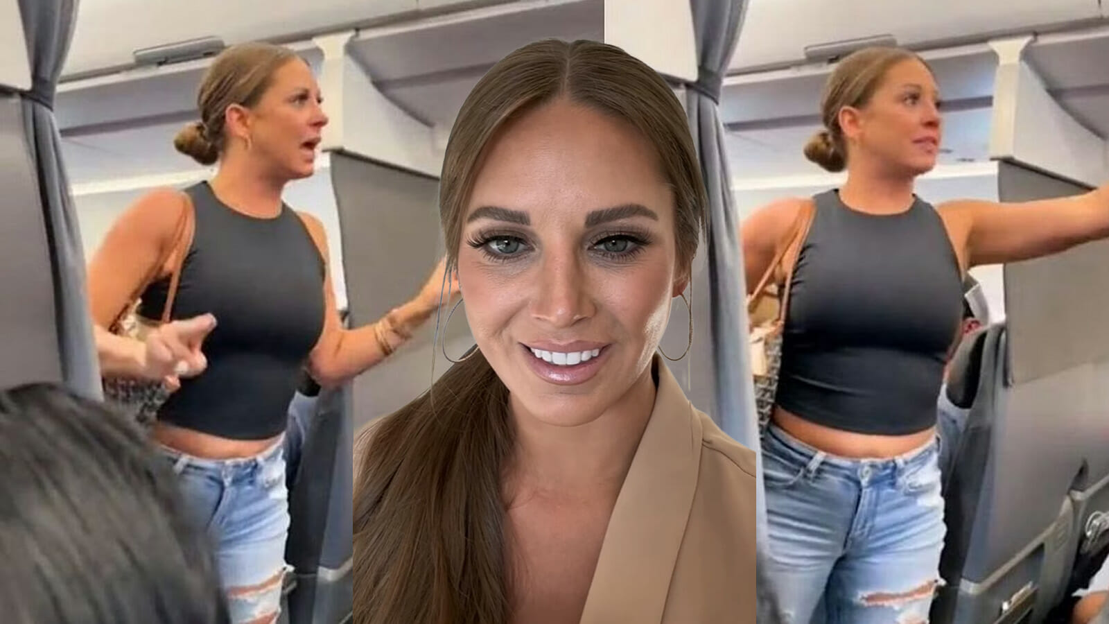 Woman from viral “not real” plane video admits freakout was her “very worst moment” 2023 - networth, wiki, biography