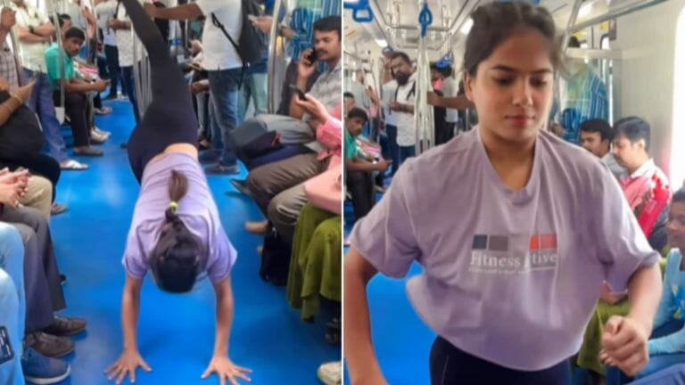 Woman performs somersault inside metro, video sparks debate - networth, wiki, biography